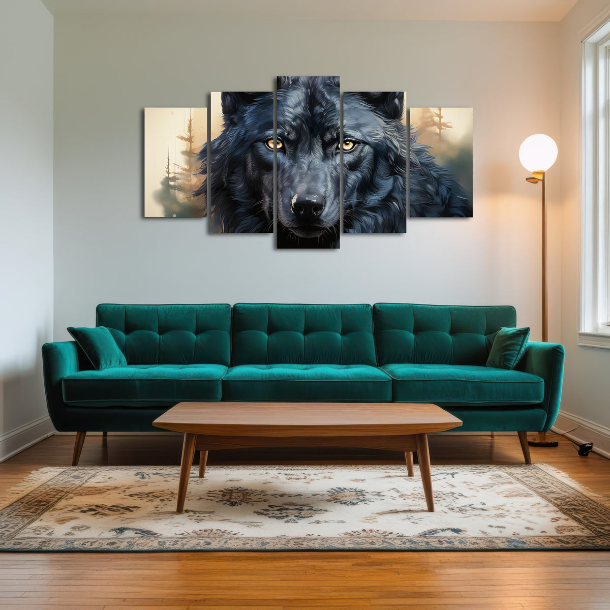 AUTO-MOCKUP ROOM | Black Wolf