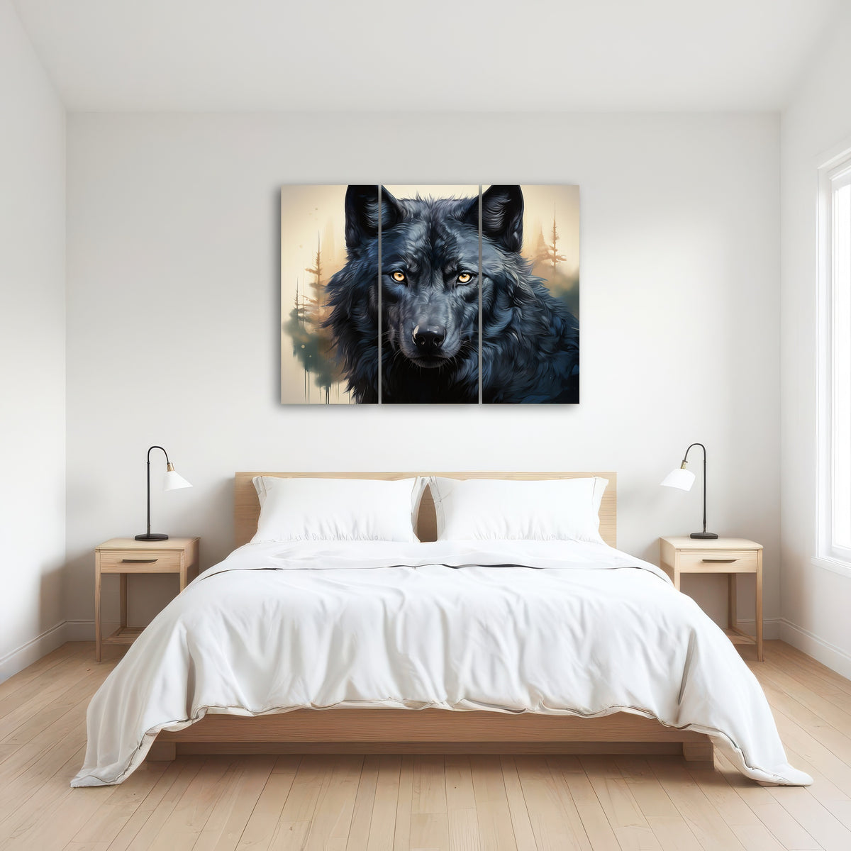 AUTO-MOCKUP ROOM | Black Wolf