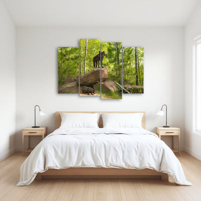 AUTO-MOCKUP ROOM | Black Wolf on Den