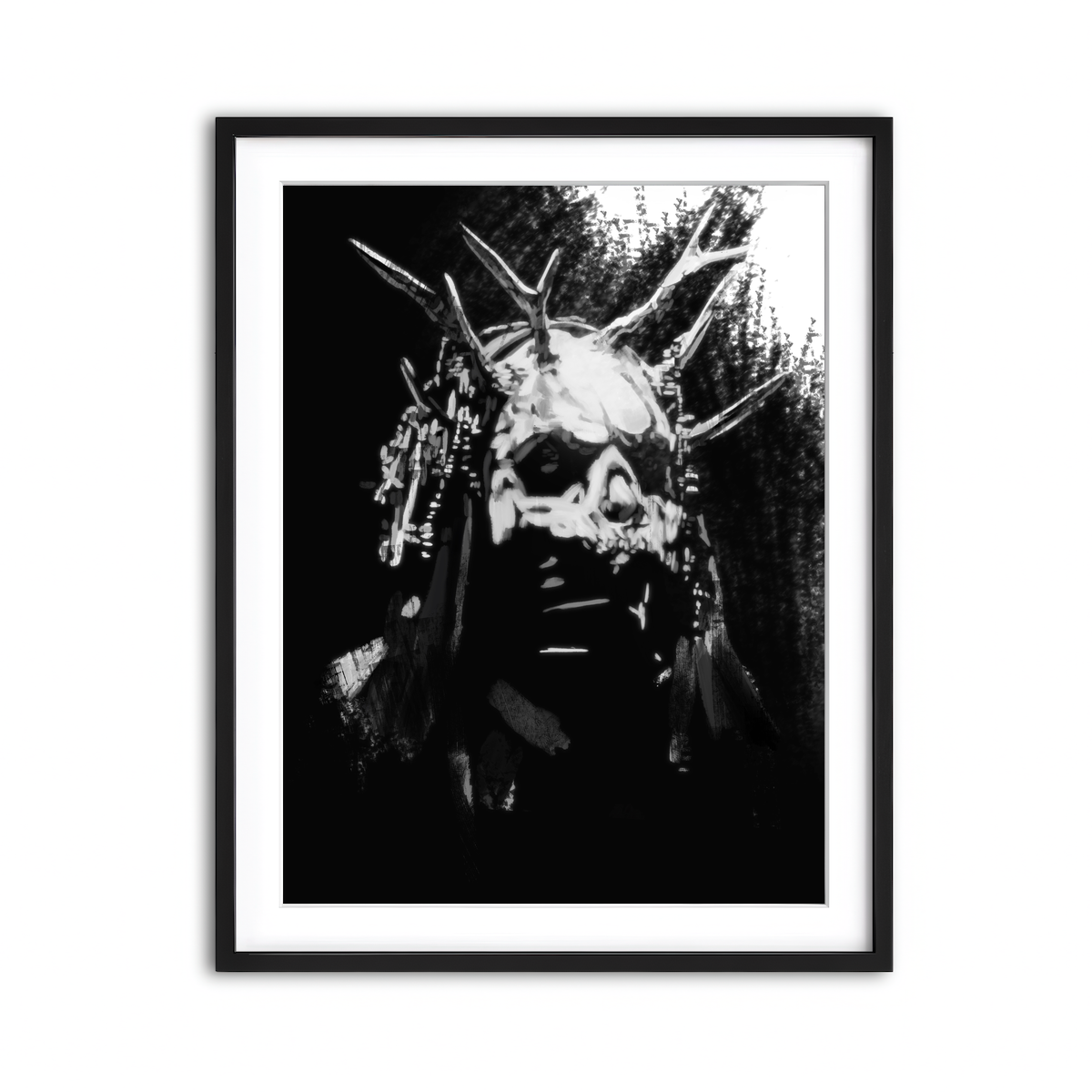 Framed Print 3x4 Black
