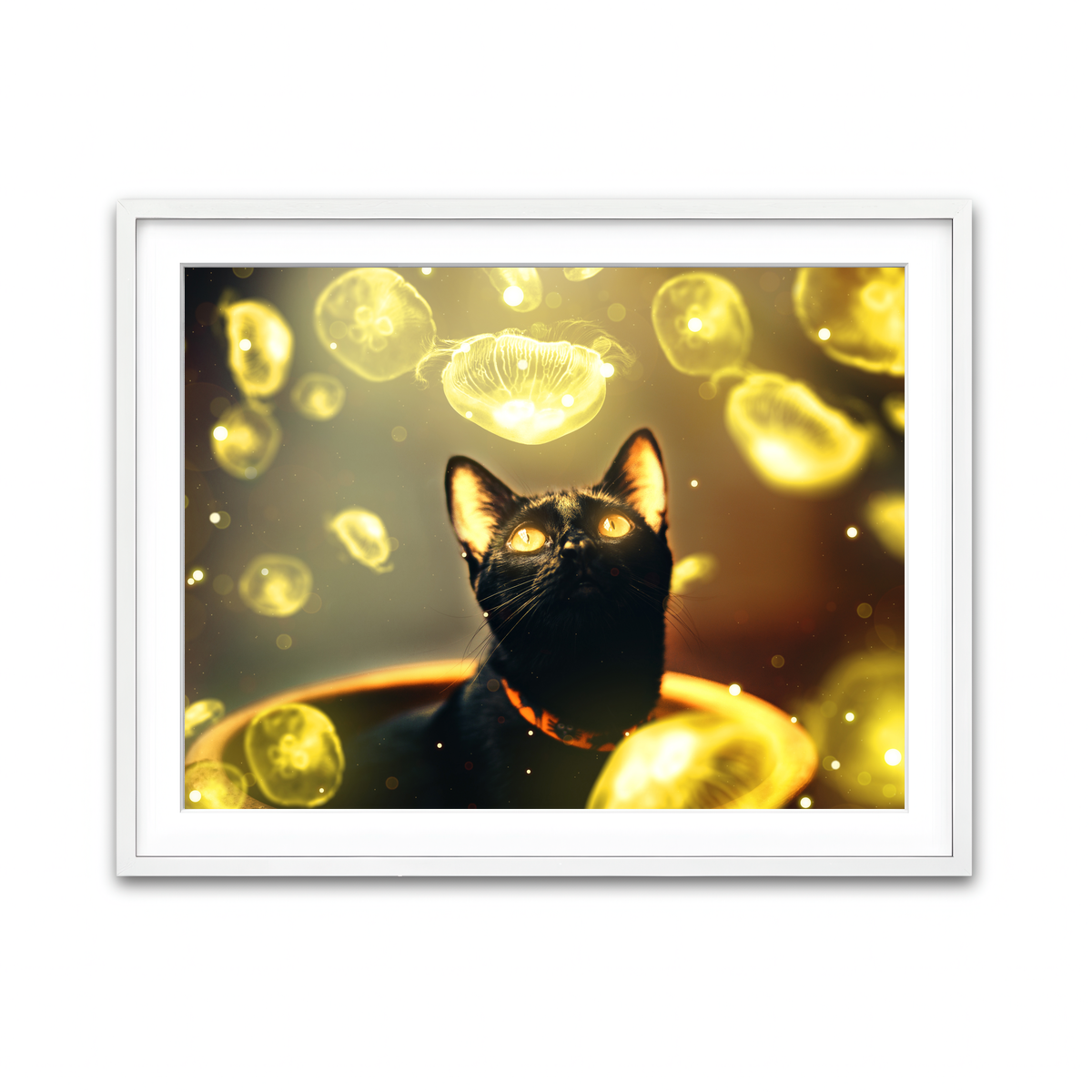 Framed Print 4x3 White