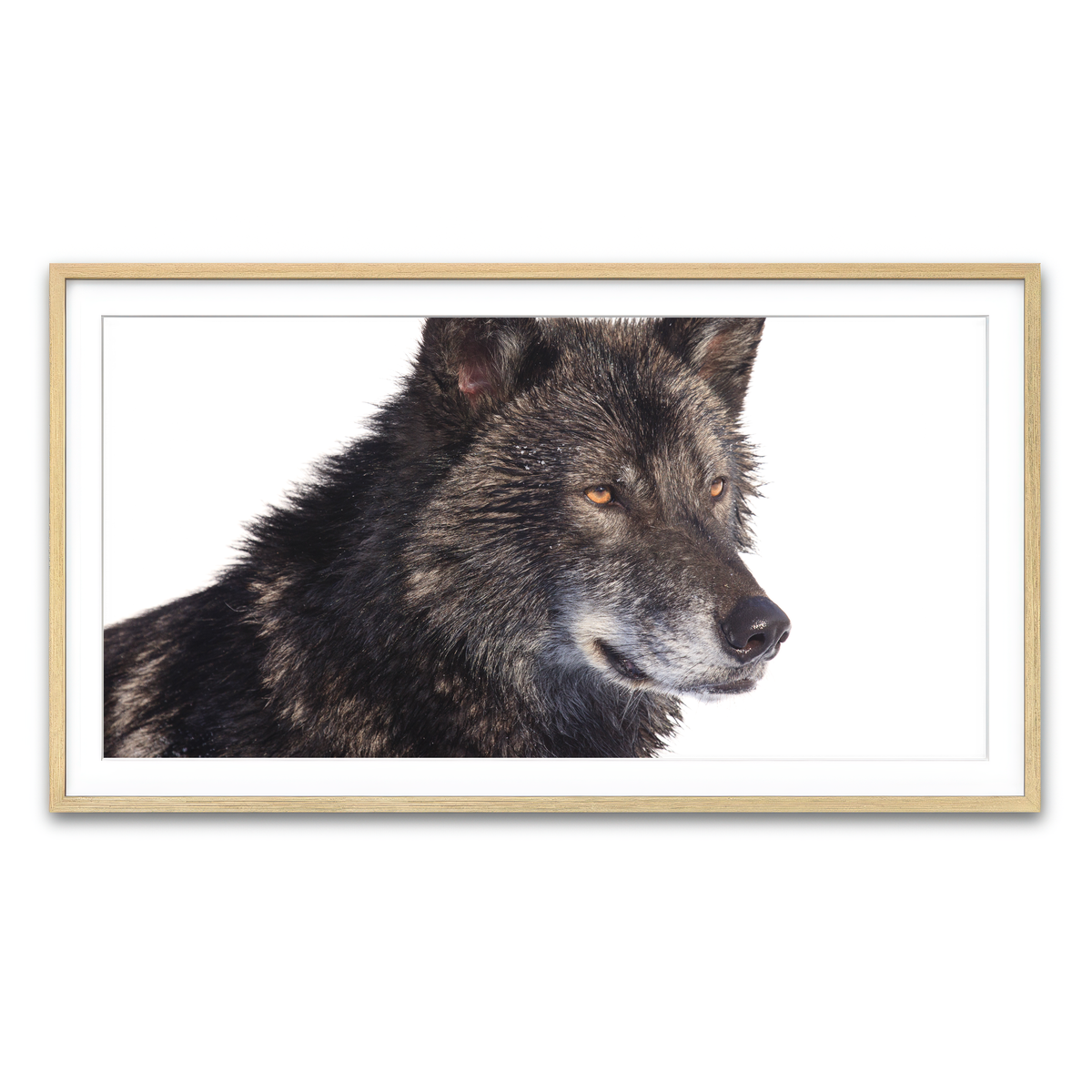 Framed Print 2x1 Natural