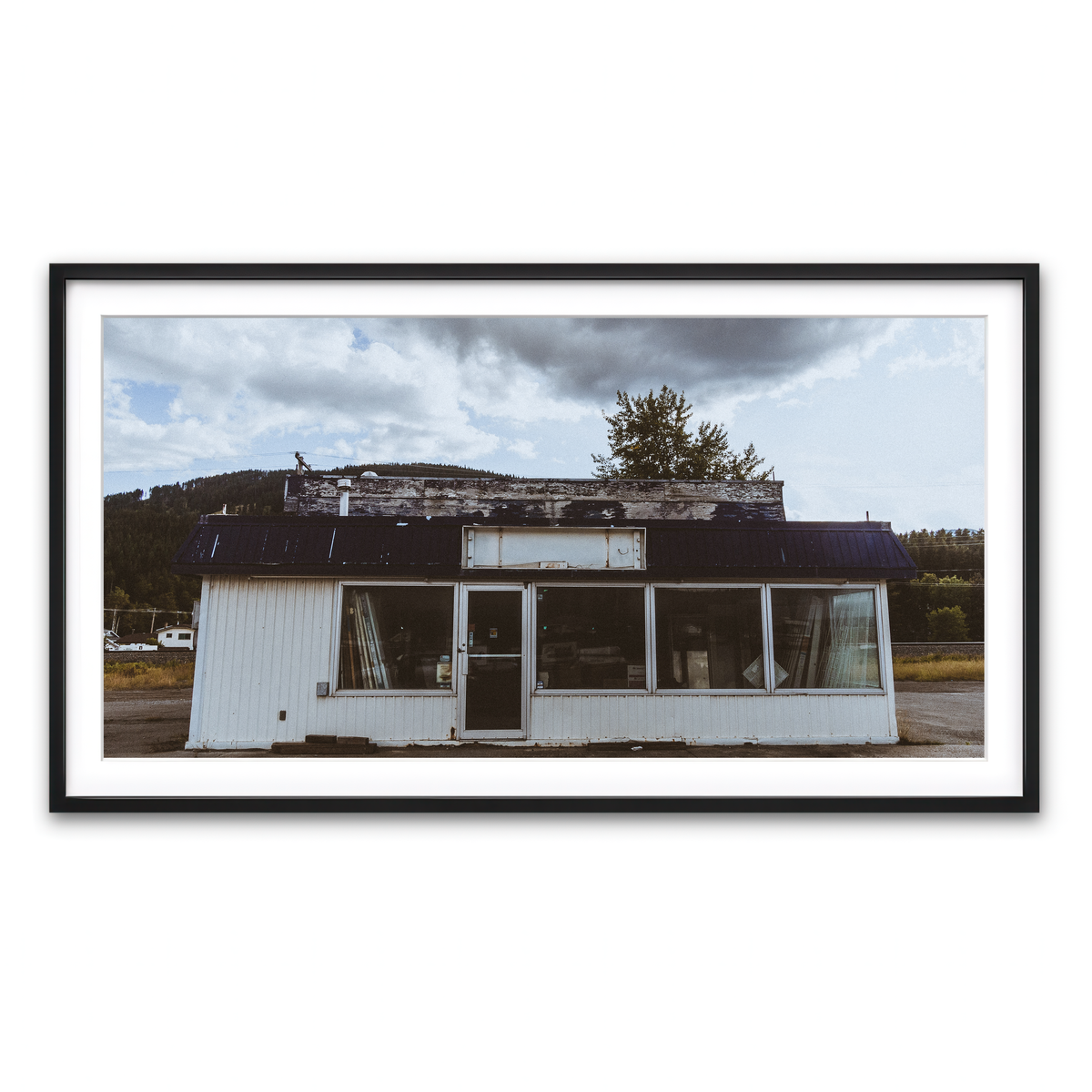 Framed Print 2x1 Black