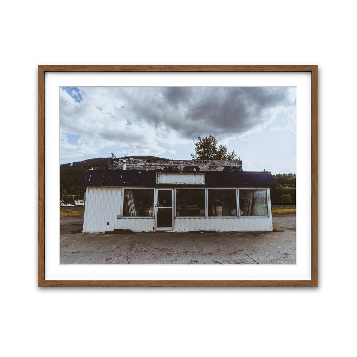 Framed Print 4x3 Walnut