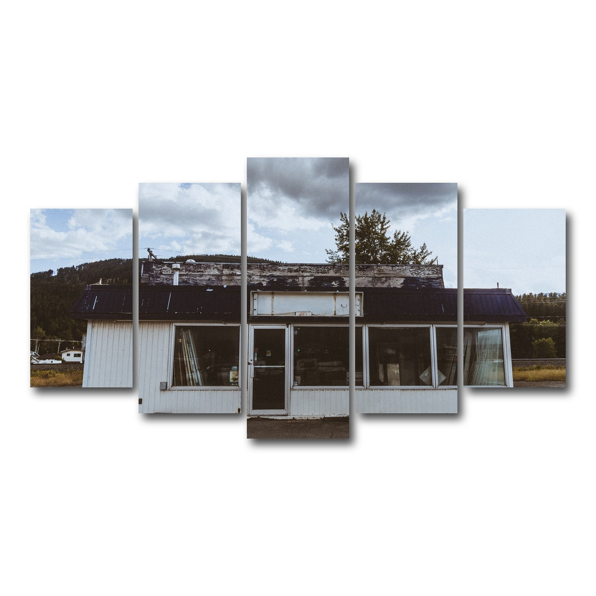 AUTO-MOCKUP WHITE | Blairmore Shack | 5 Piece | Gallery Wrap Canvas | group=5_normal