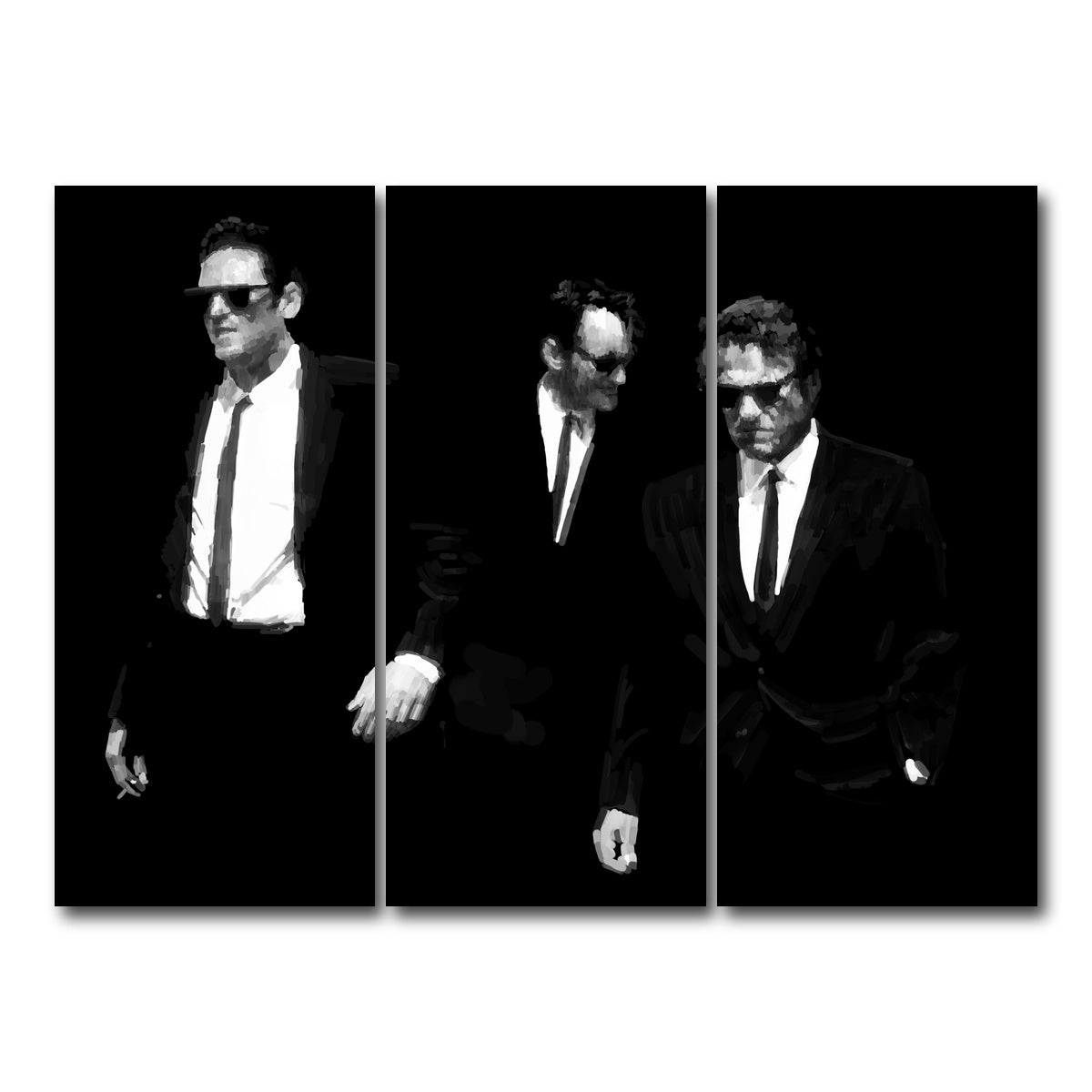 AUTO-MOCKUP WHITE | Blonde Brown White | 3 Piece | Gallery Wrap Canvas | group=8x18