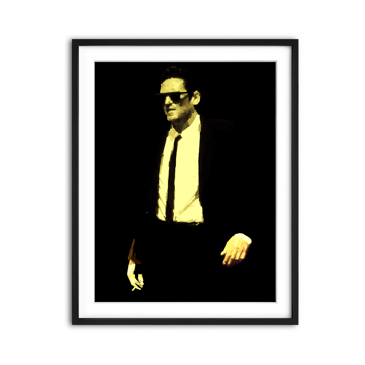 Framed Print 3x4 Black