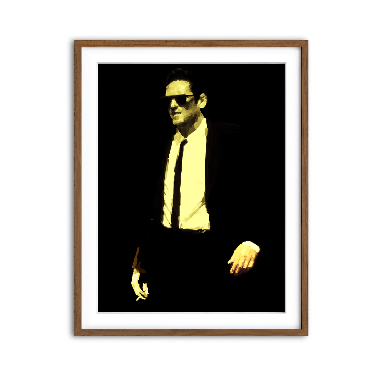 Framed Print 3x4 Walnut