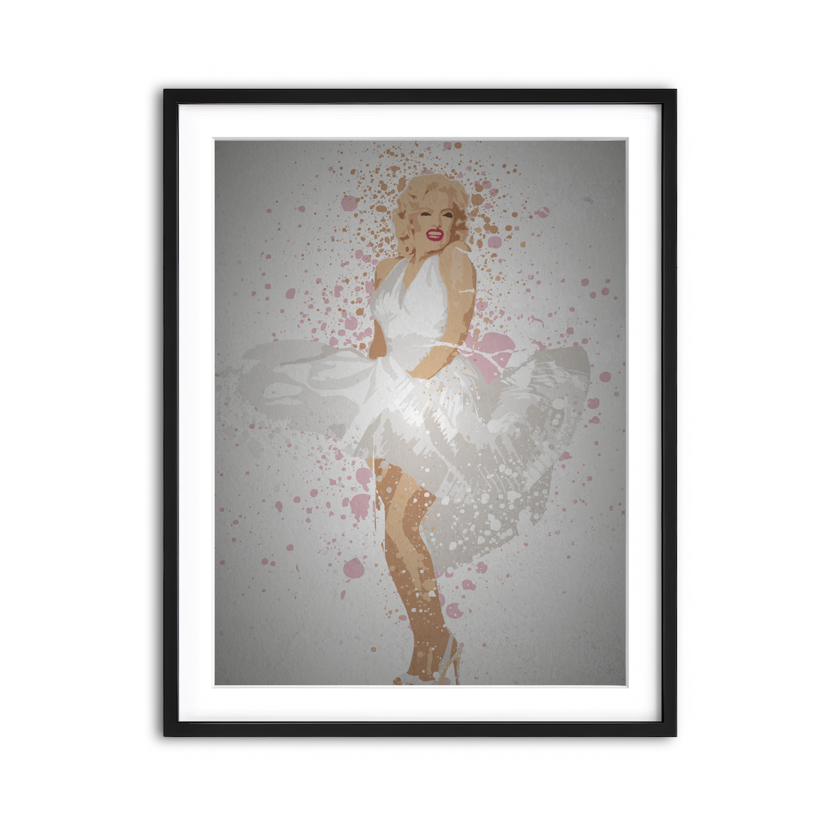 Framed Print 3x4 Black