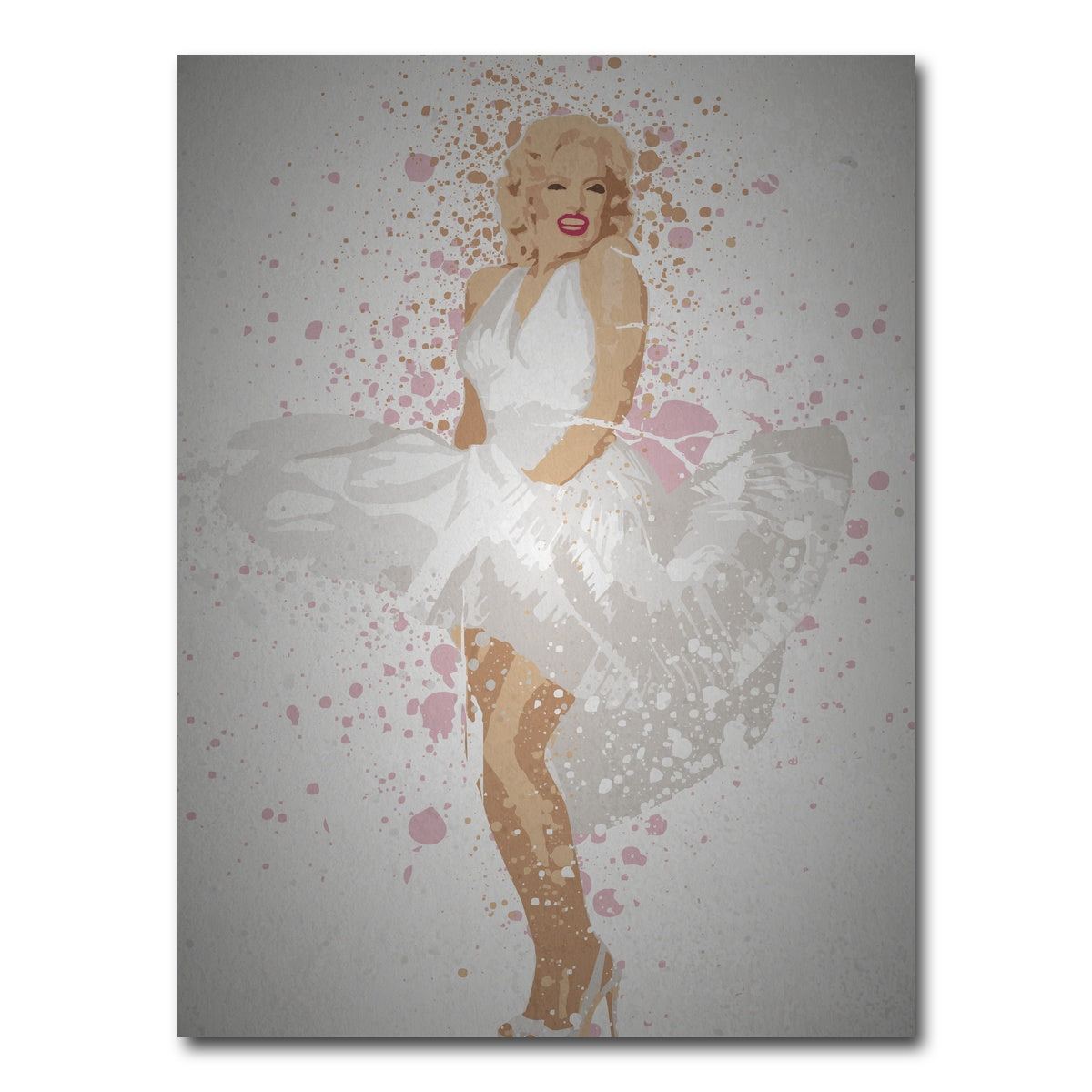 AUTO-MOCKUP WHITE | Blonde bombshell | 1 Piece | Gallery Wrap Canvas | group=3x4