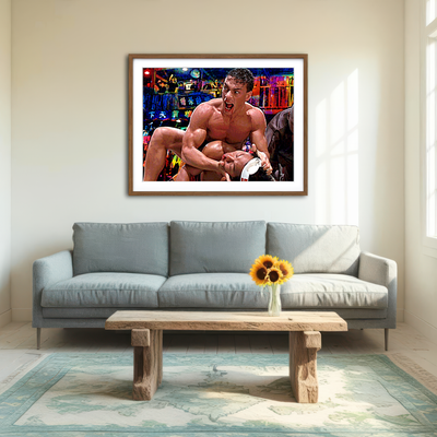 AUTO-MOCKUP ROOM | Bloodsport - Say it! Wall Art