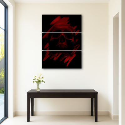 AUTO-MOCKUP ROOM | Blood Red Skull