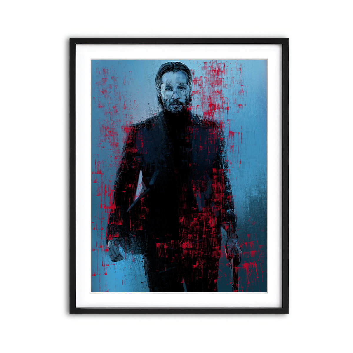 Framed Print 3x4 Black