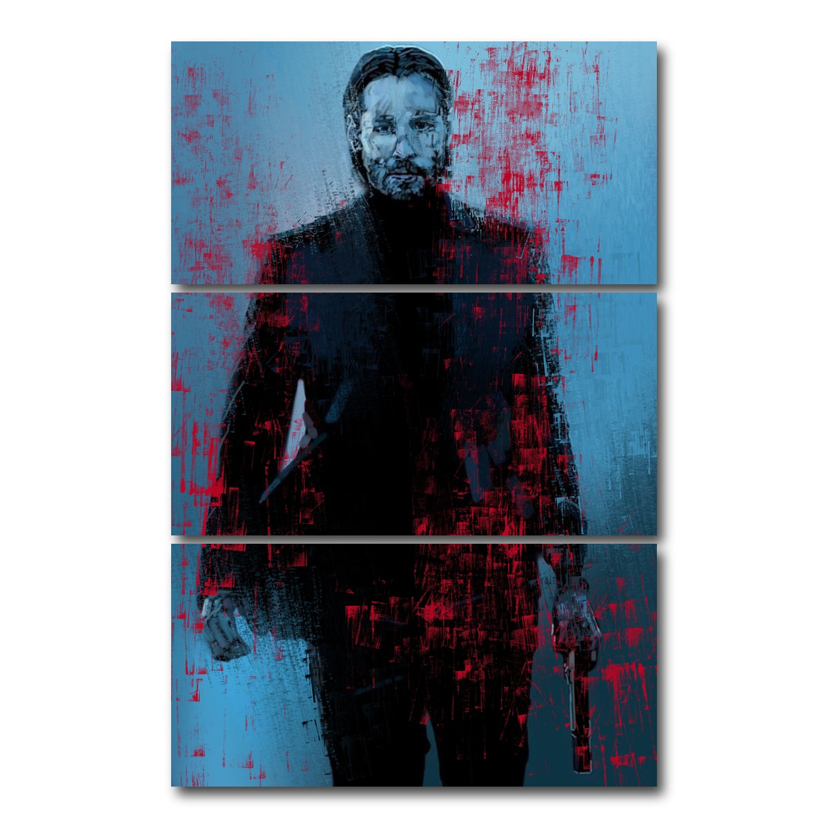 AUTO-MOCKUP WHITE | Blood Stained Wick | 3 Piece | Gallery Wrap Canvas | group=12x24_stacked