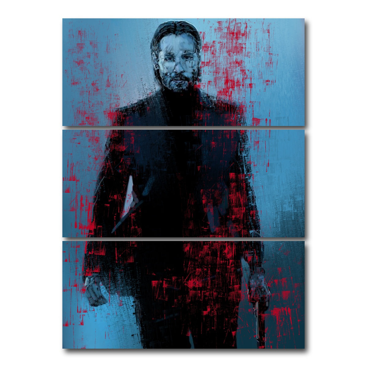 AUTO-MOCKUP WHITE | Blood Stained Wick | 3 Piece | Gallery Wrap Canvas | group=8x18_stacked