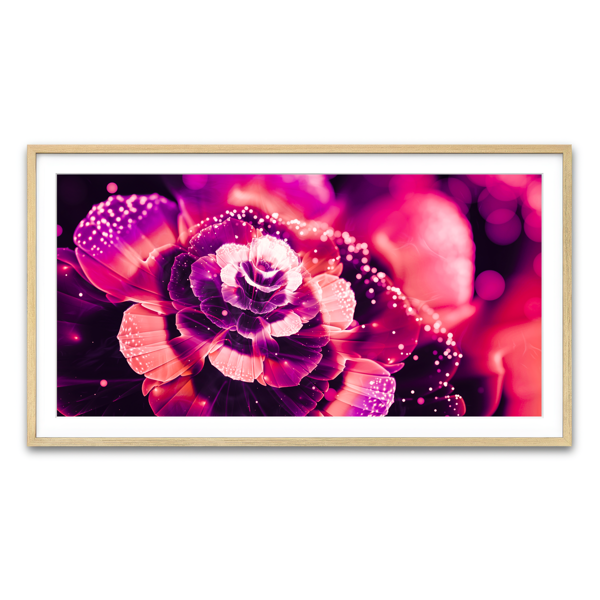 Framed Print 2x1 Natural