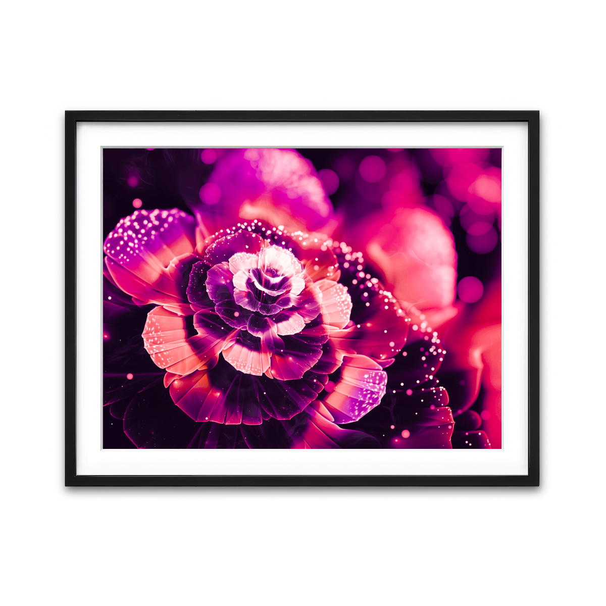 Framed Print 4x3 Black
