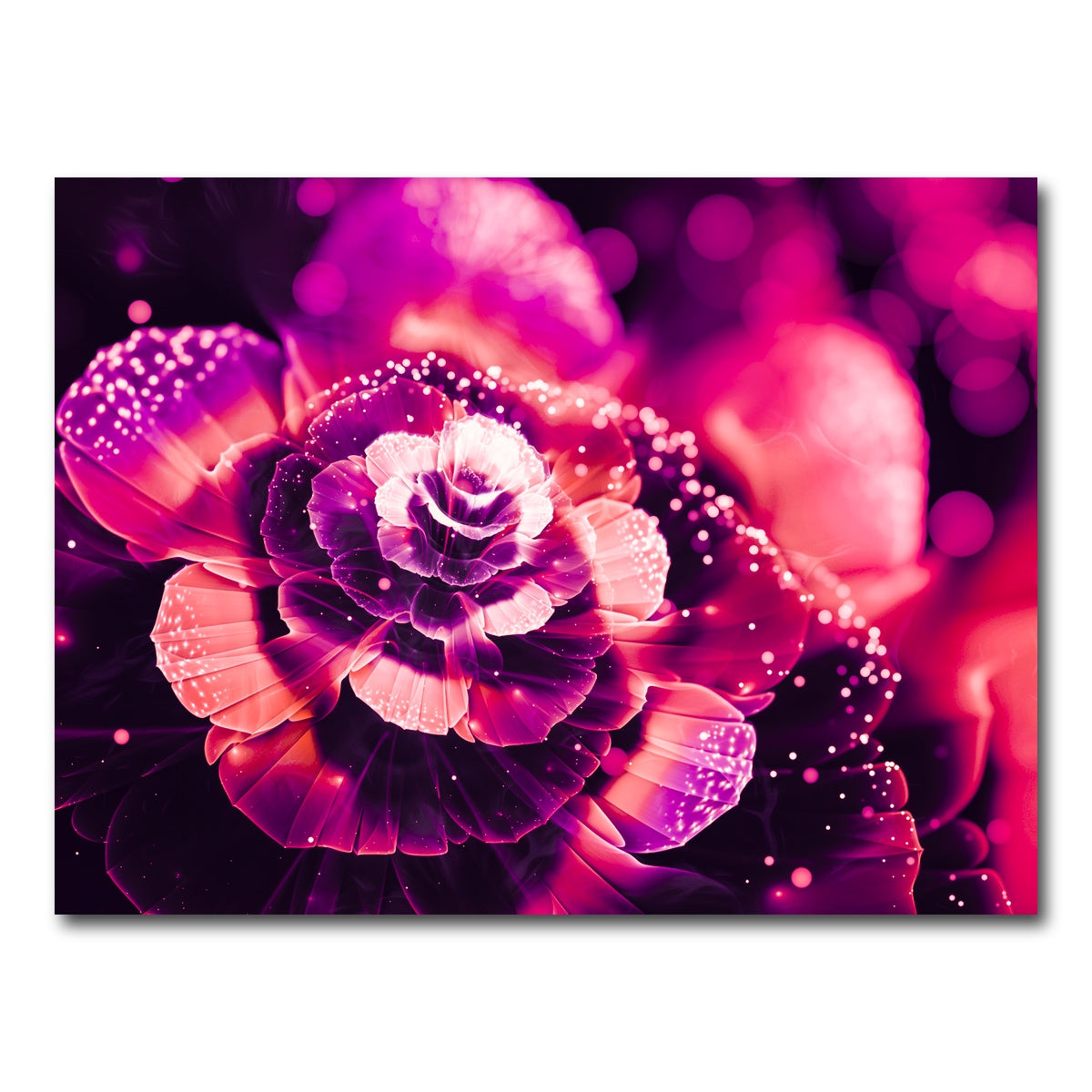 AUTO-MOCKUP WHITE | Bloom | 1 Piece | Gallery Wrap Canvas | group=4x3