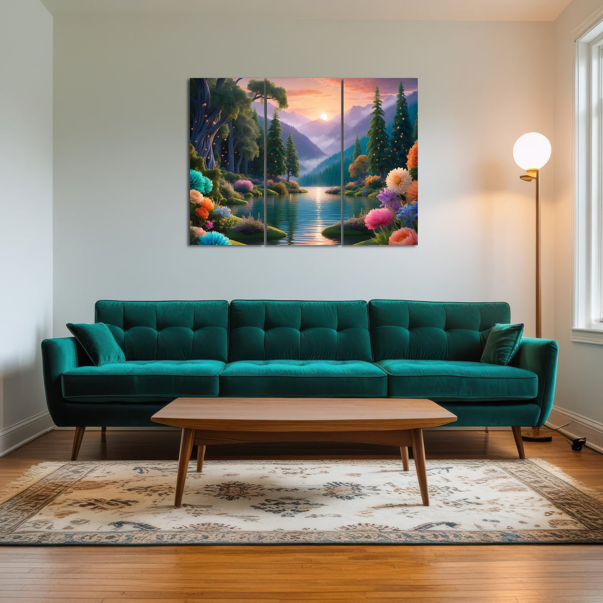 AUTO-MOCKUP ROOM | Blooming Meadow