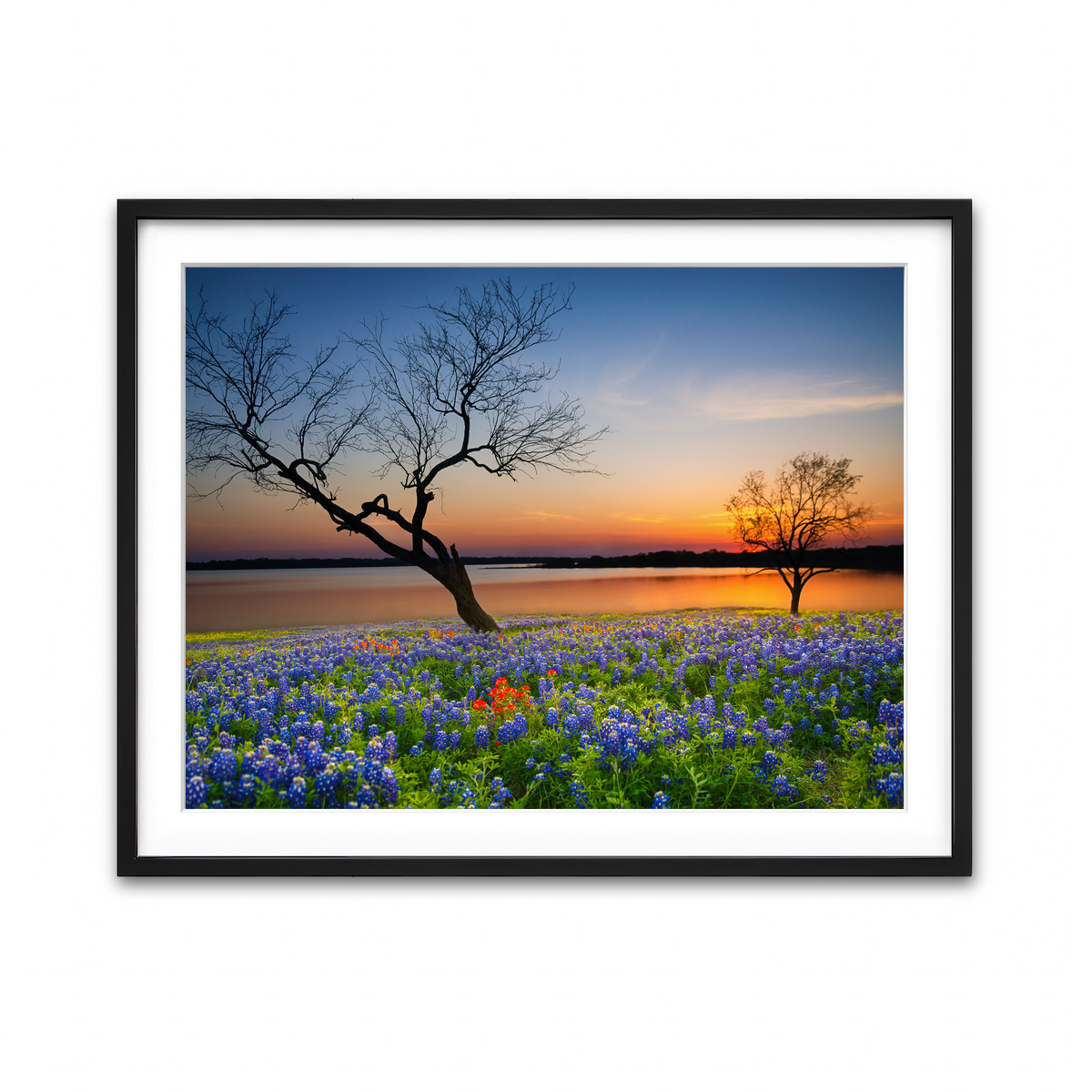 Framed Print 4x3 Black
