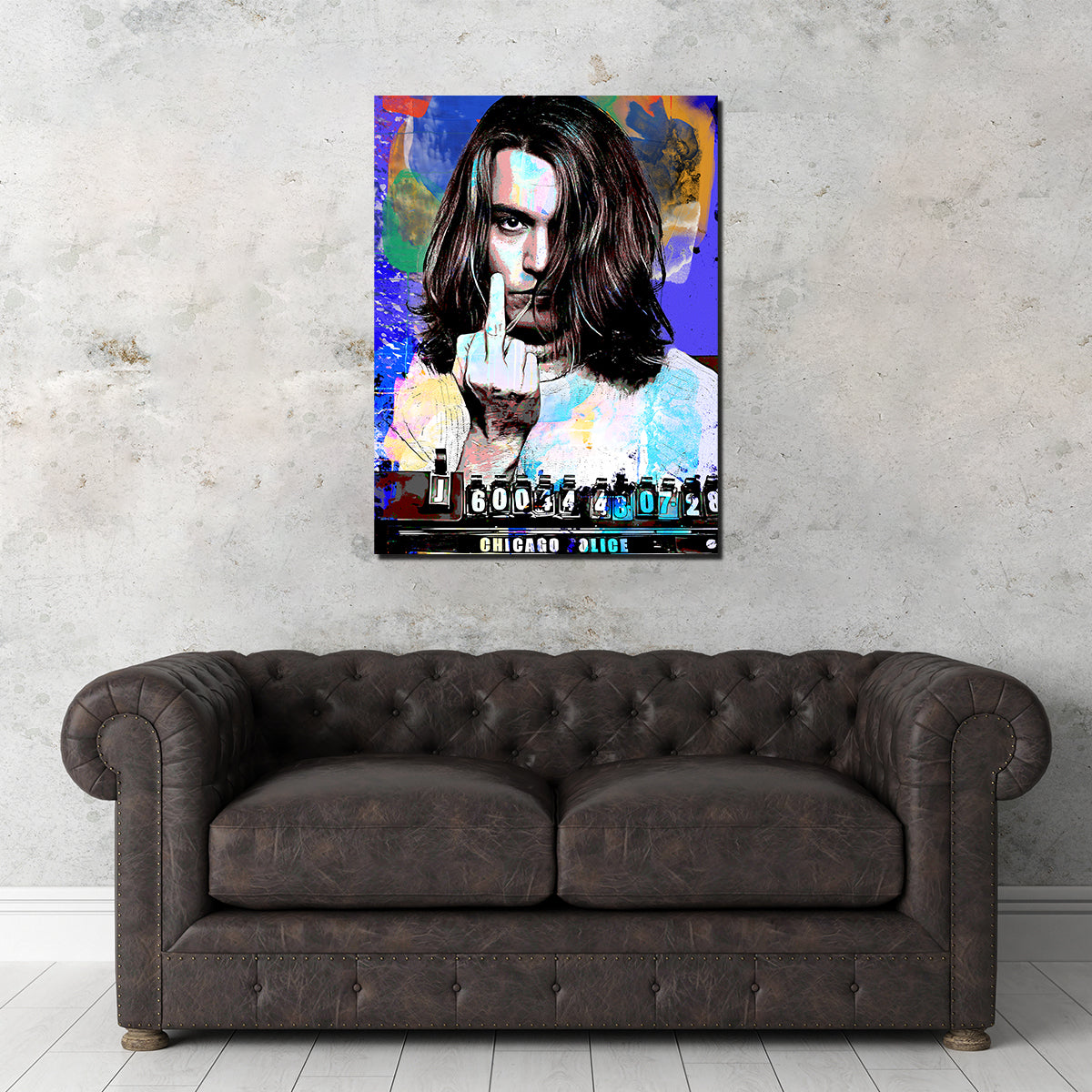 Blow Mugshot Wall Art