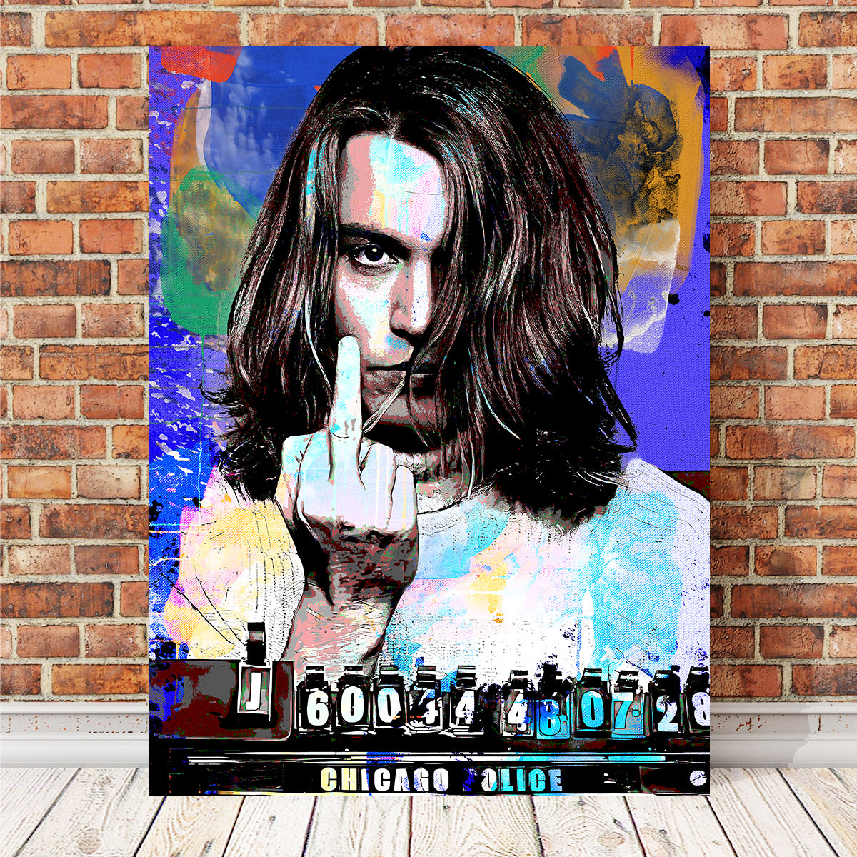 Blow Mugshot Wall Art