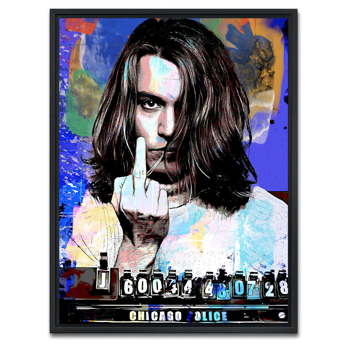 AUTO-MOCKUP WHITE | Blow Mugshot | 1 Piece | Black Framed Canvas | group=3x4