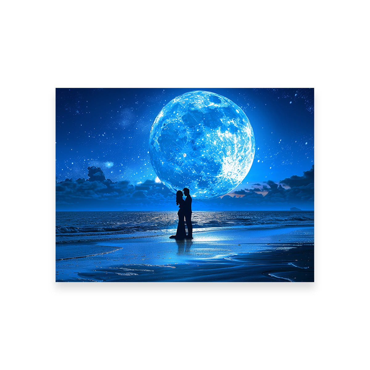 Blue Moon Wall Art