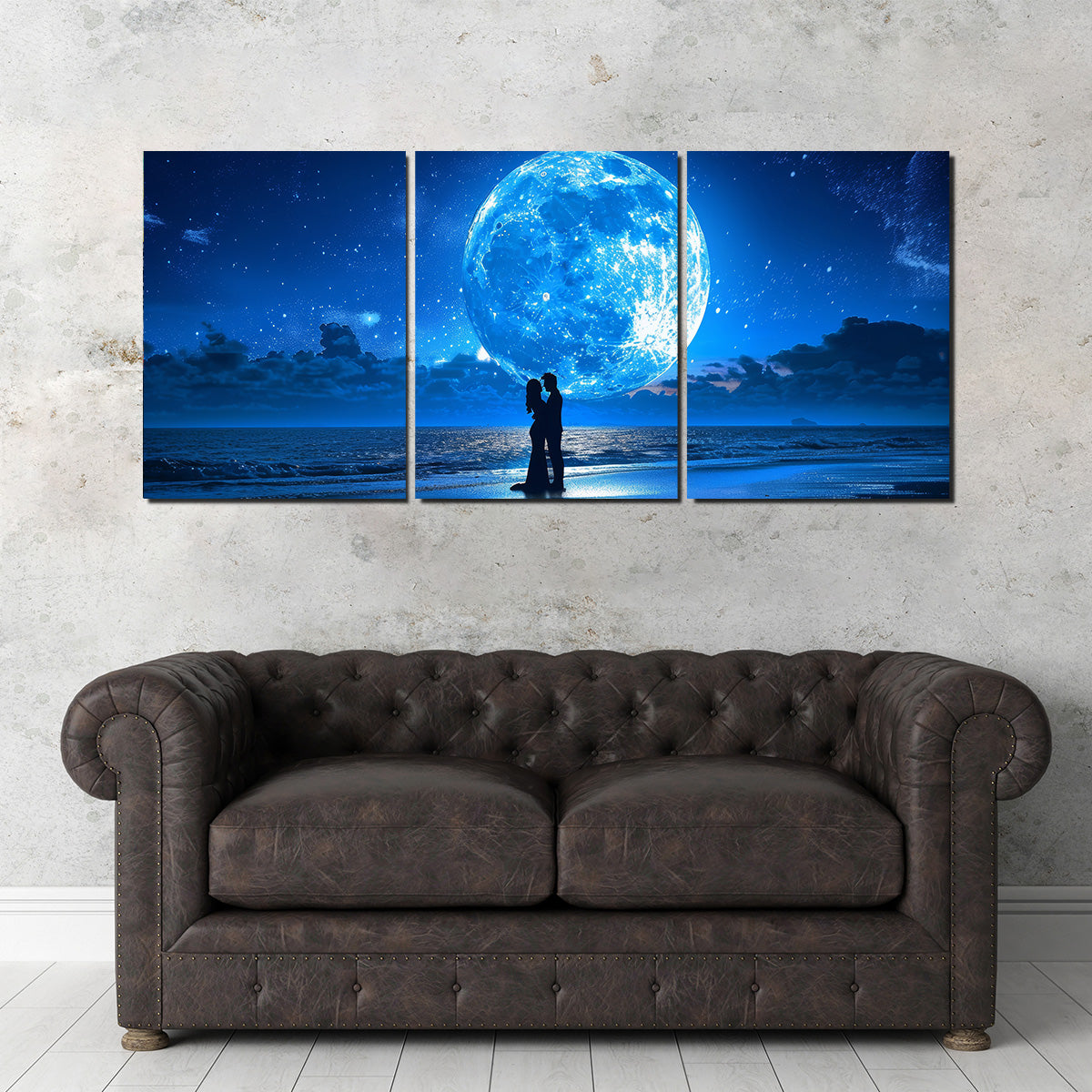 Blue Moon Wall Art