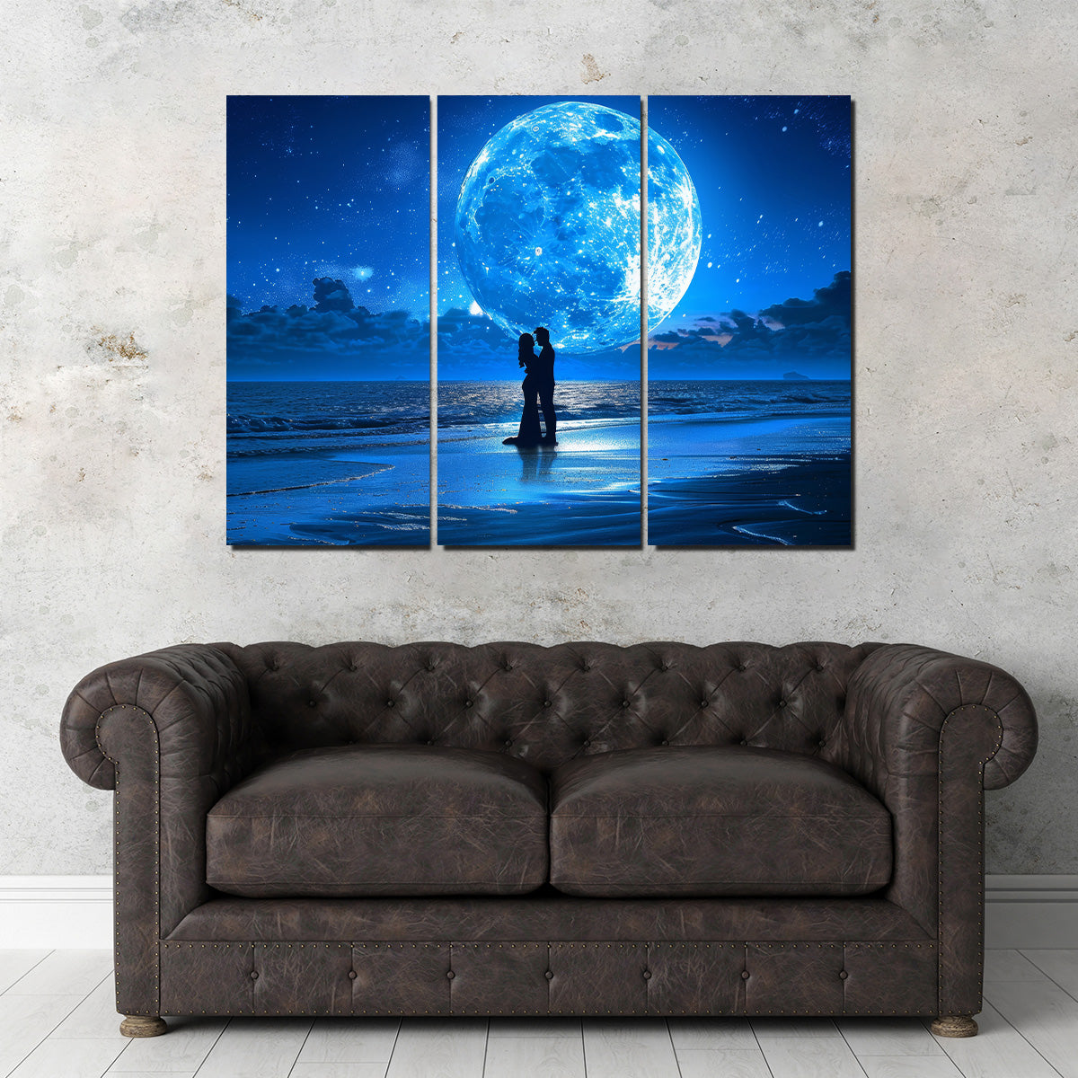 Blue Moon Wall Art