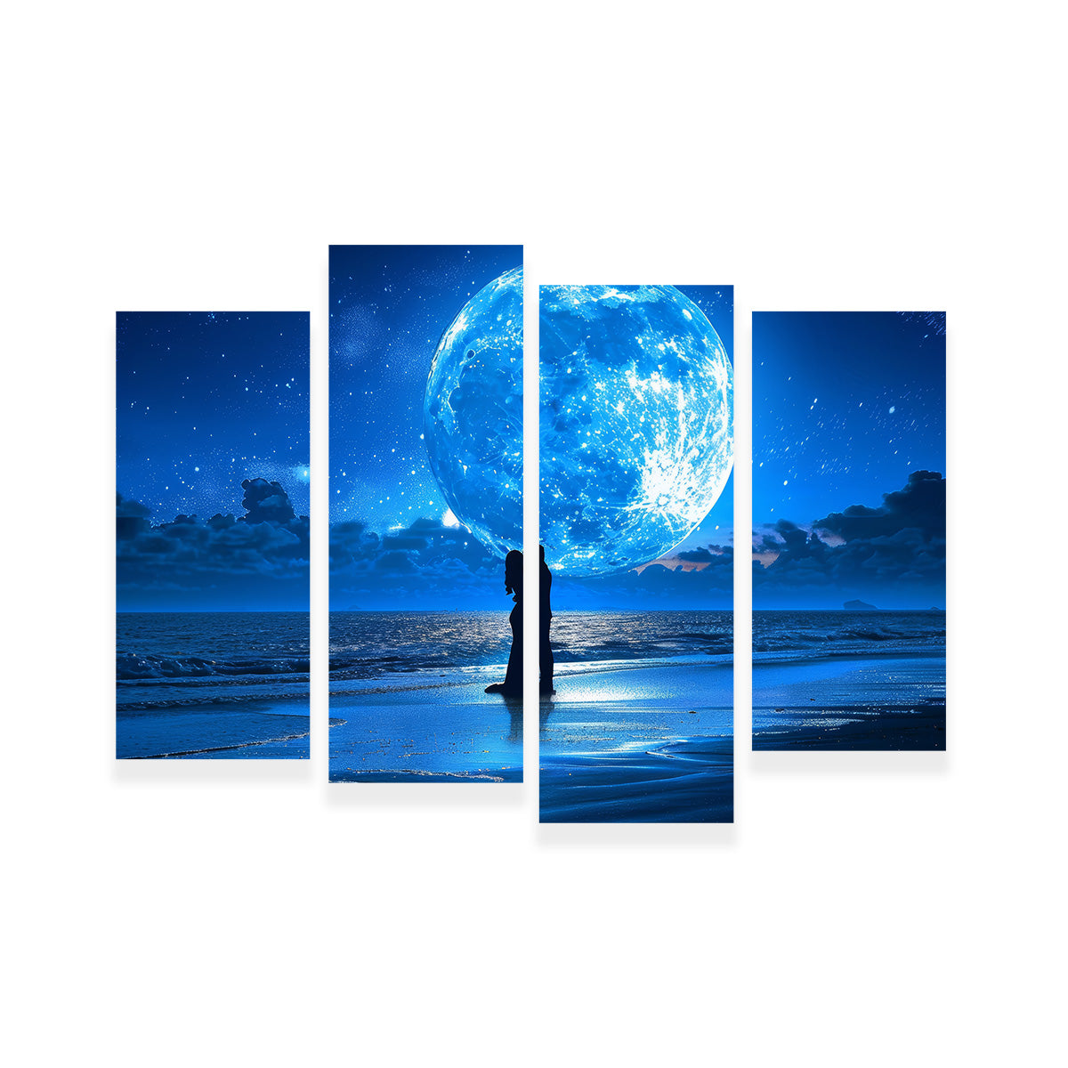 Blue Moon Wall Art