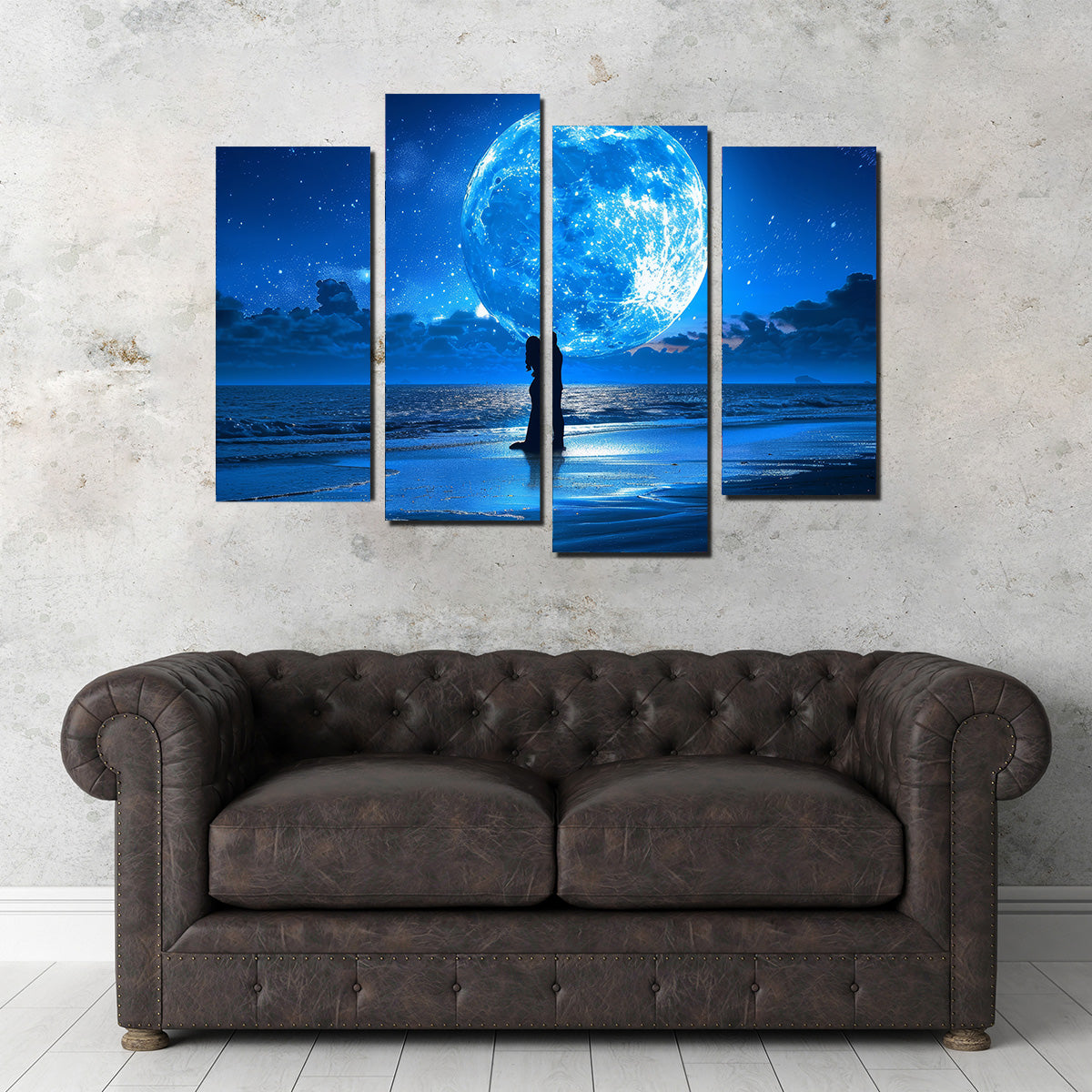 Blue Moon Wall Art