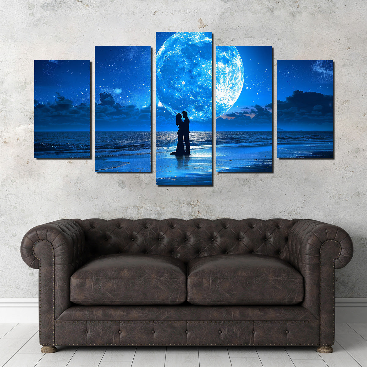 Blue Moon Wall Art