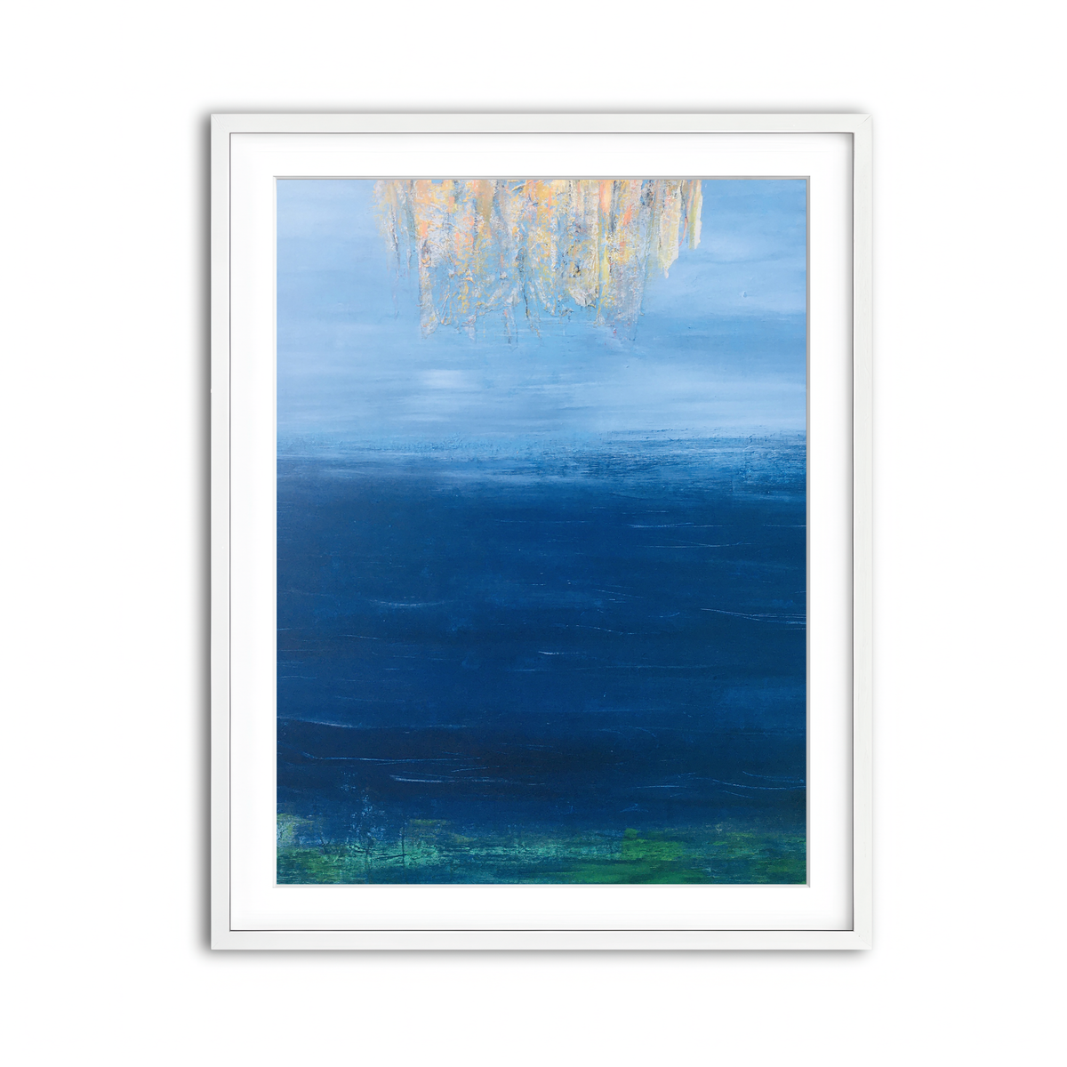 Framed Print 3x4 White