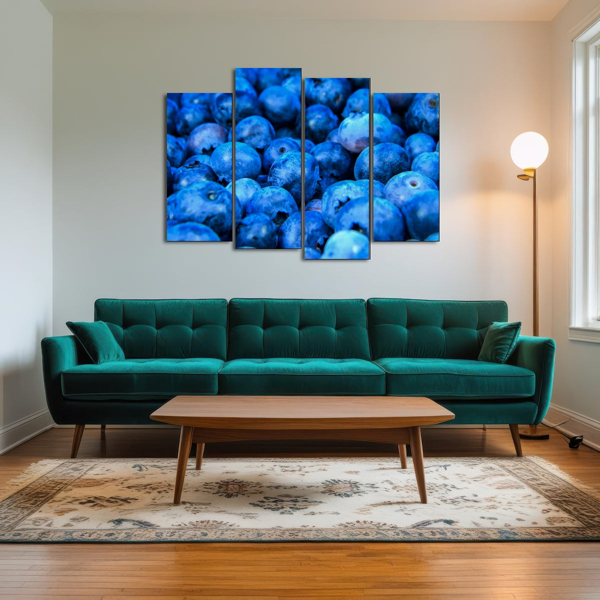 AUTO-MOCKUP ROOM | Blue Blueberries