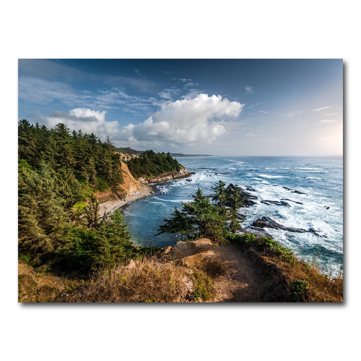 AUTO-MOCKUP WHITE | Blue Coast | 1 Piece | Gallery Wrap Canvas | group=4x3