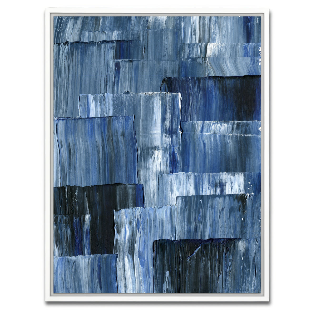 AUTO-MOCKUP WHITE | Blue Dimension | 1 Piece | White Framed Canvas | group=3x4