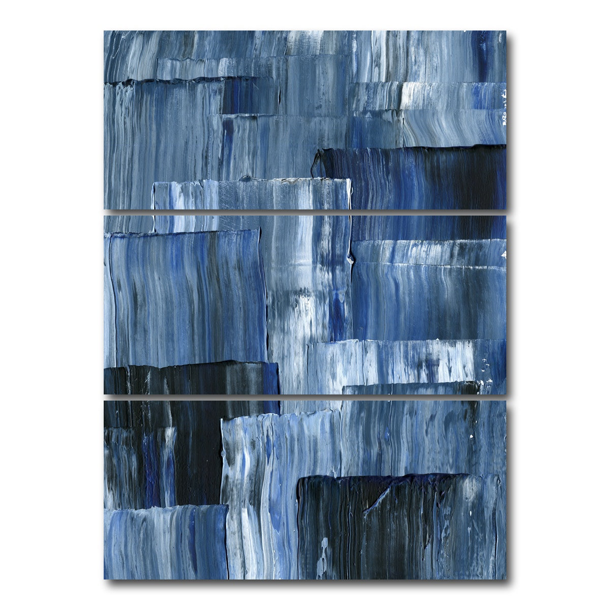 AUTO-MOCKUP WHITE | Blue Dimension | 3 Piece | Gallery Wrap Canvas | group=8x18_stacked