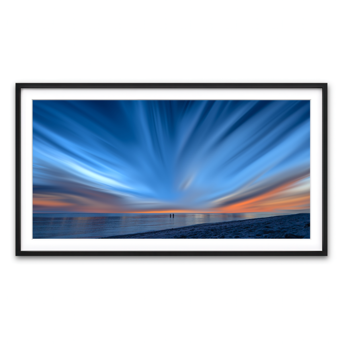 Framed Print 2x1 Black