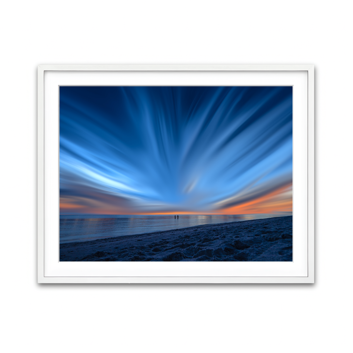 Framed Print 4x3 White
