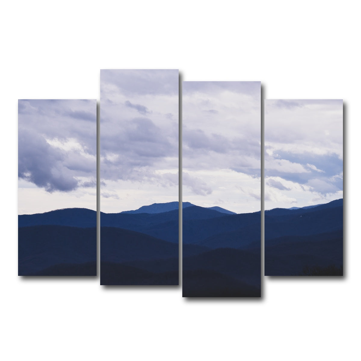 AUTO-MOCKUP WHITE | Blue Hills | 4 Piece | Gallery Wrap Canvas | group=4_normal