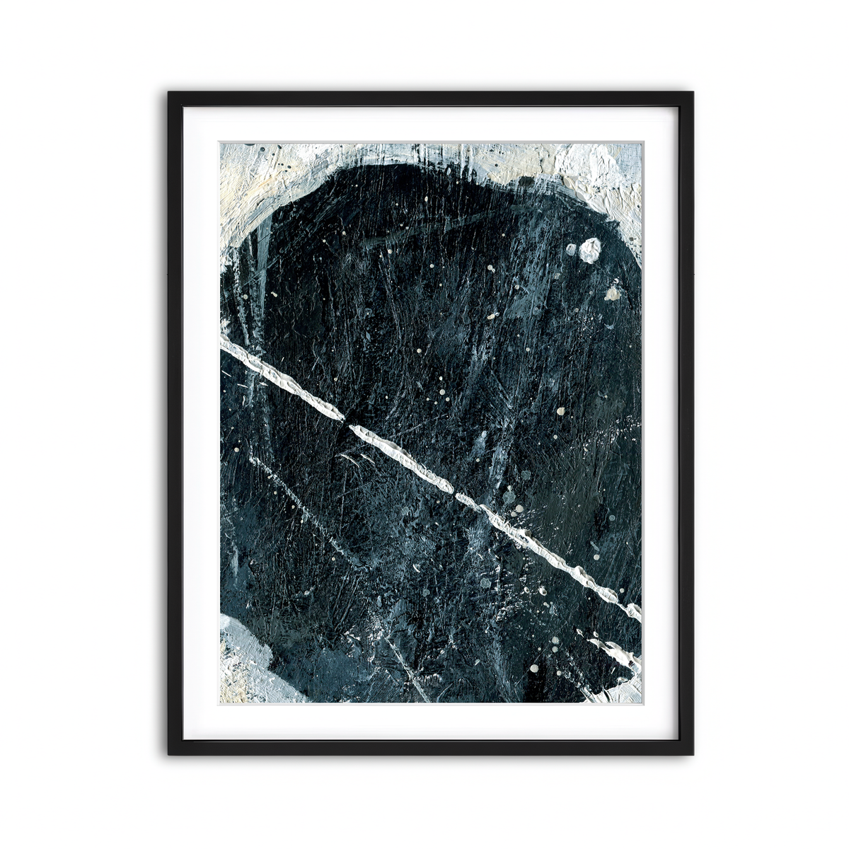 Framed Print 3x4 Black