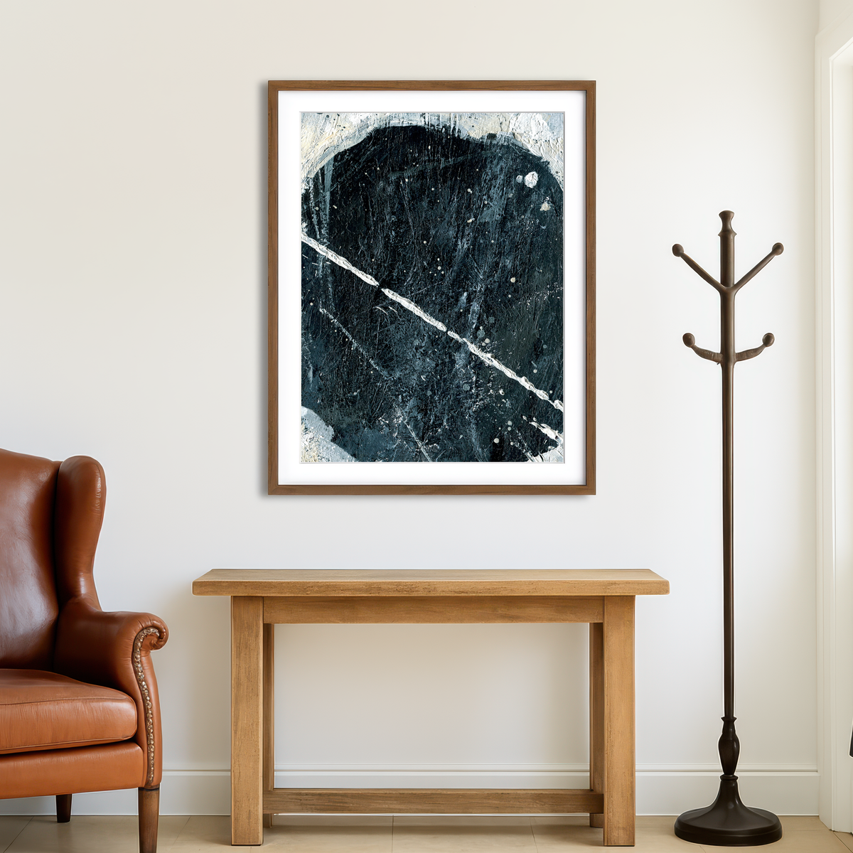 AUTO-MOCKUP ROOM | Blue Hole Wall Art