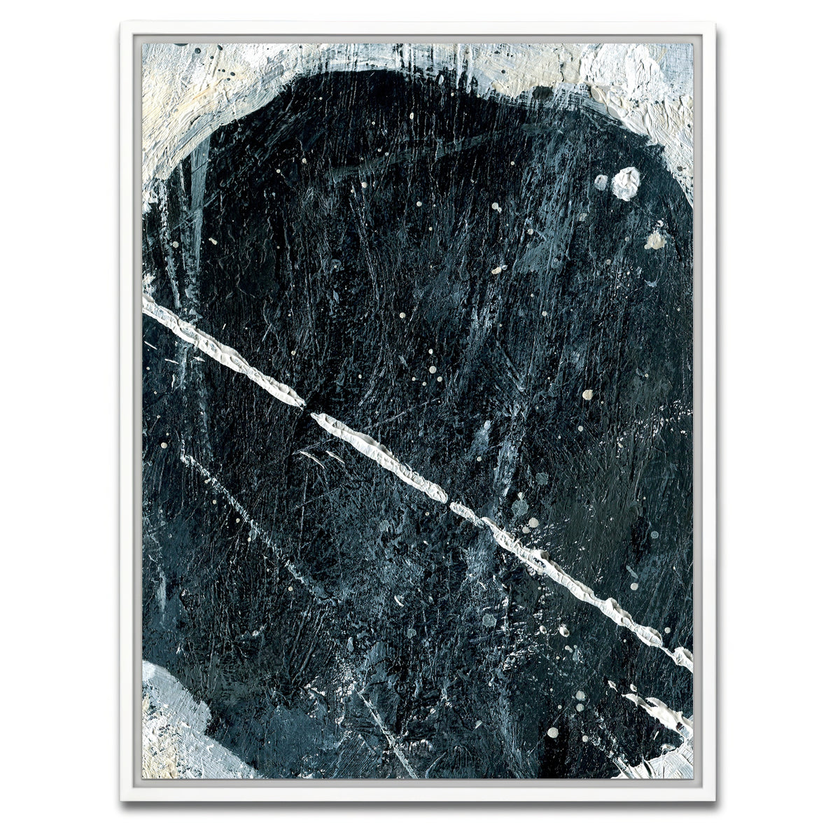 AUTO-MOCKUP WHITE | Blue Hole | 1 Piece | White Framed Canvas | group=3x4