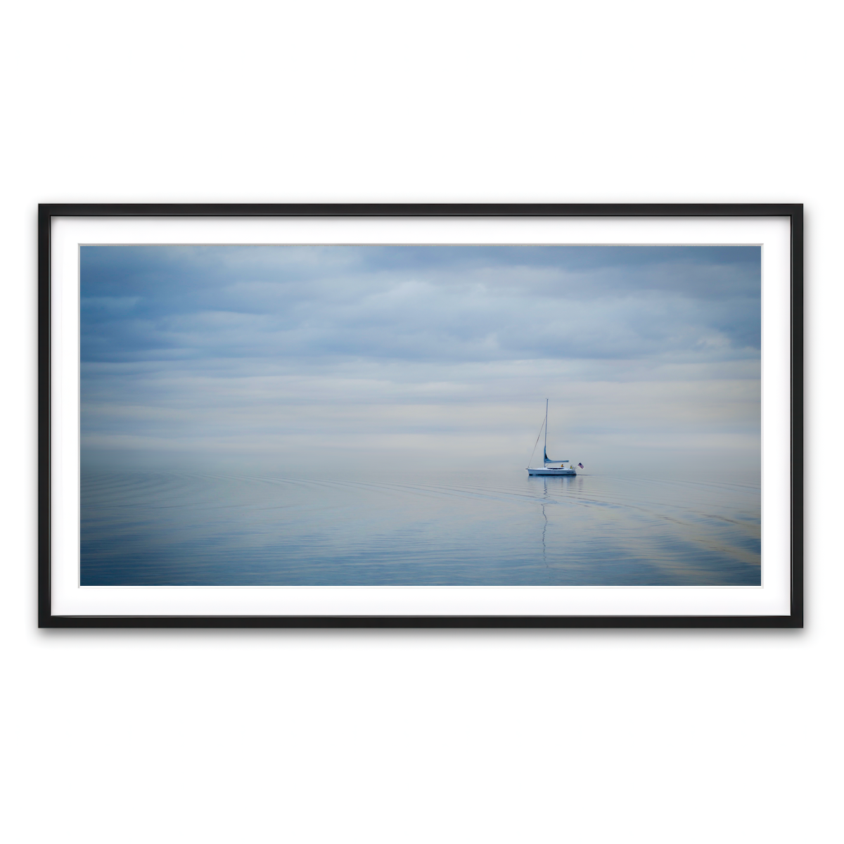 Framed Print 2x1 Black
