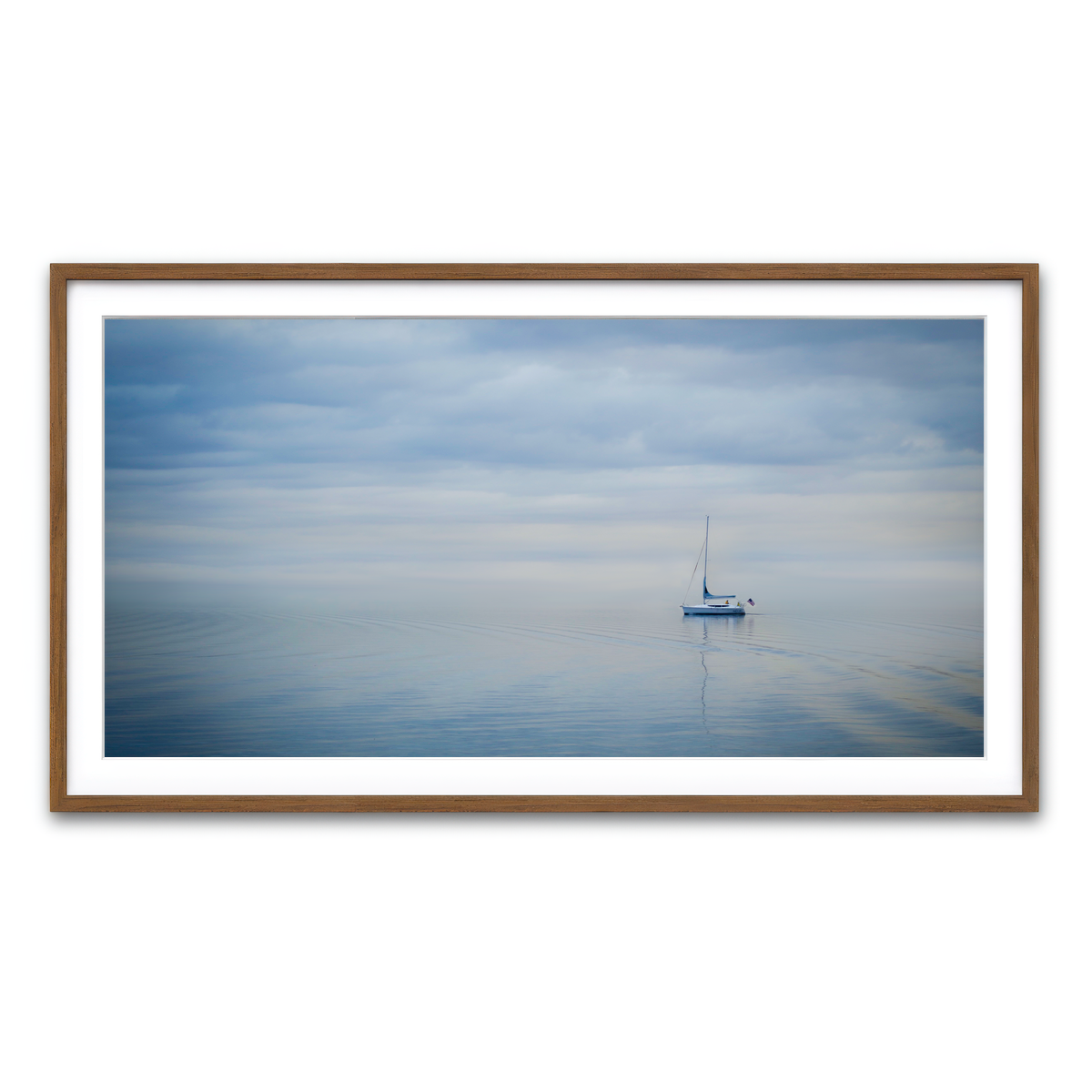 Framed Print 2x1 Walnut