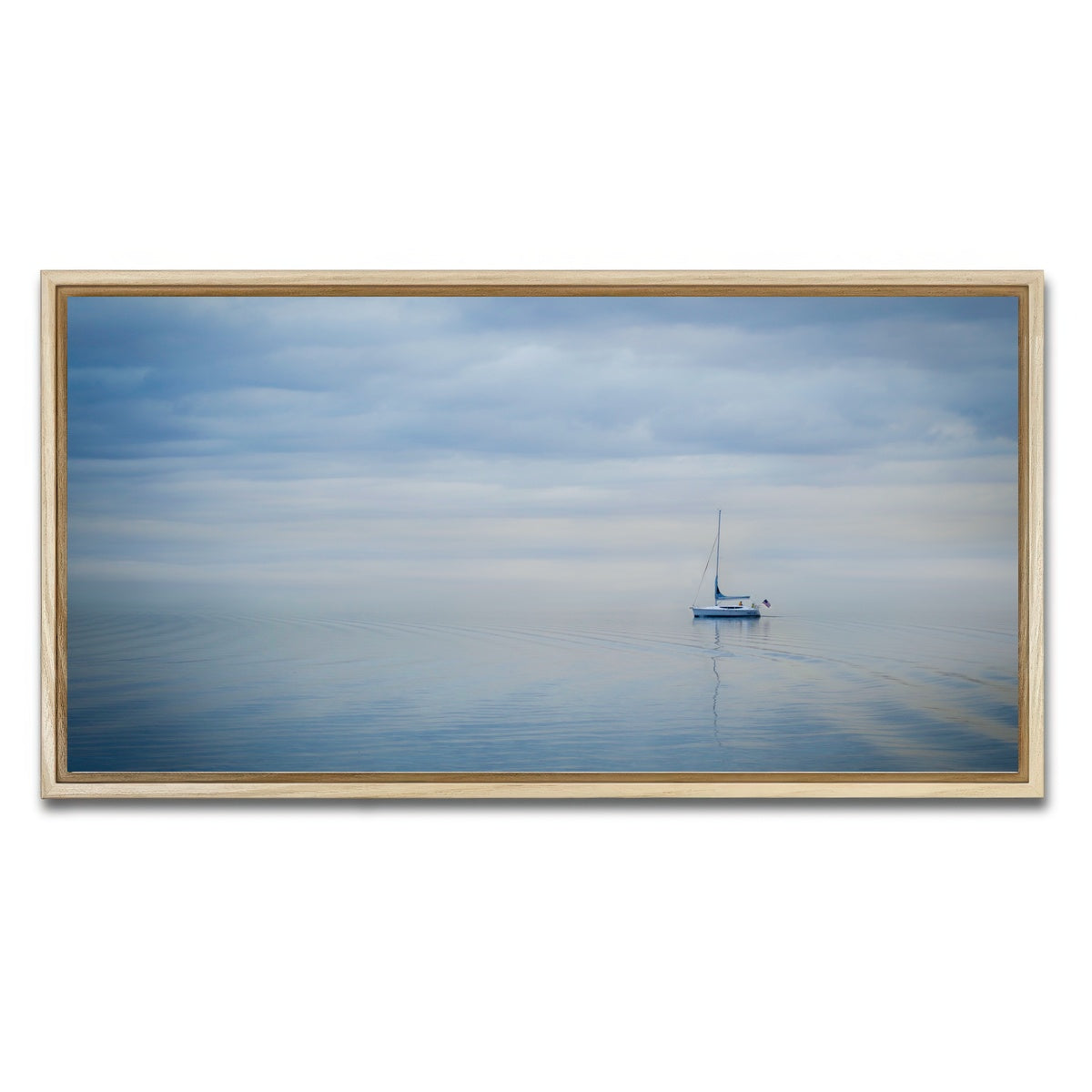 AUTO-MOCKUP WHITE | Blue Hour Ride | 1 Piece | Natural Framed Canvas | group=2x1