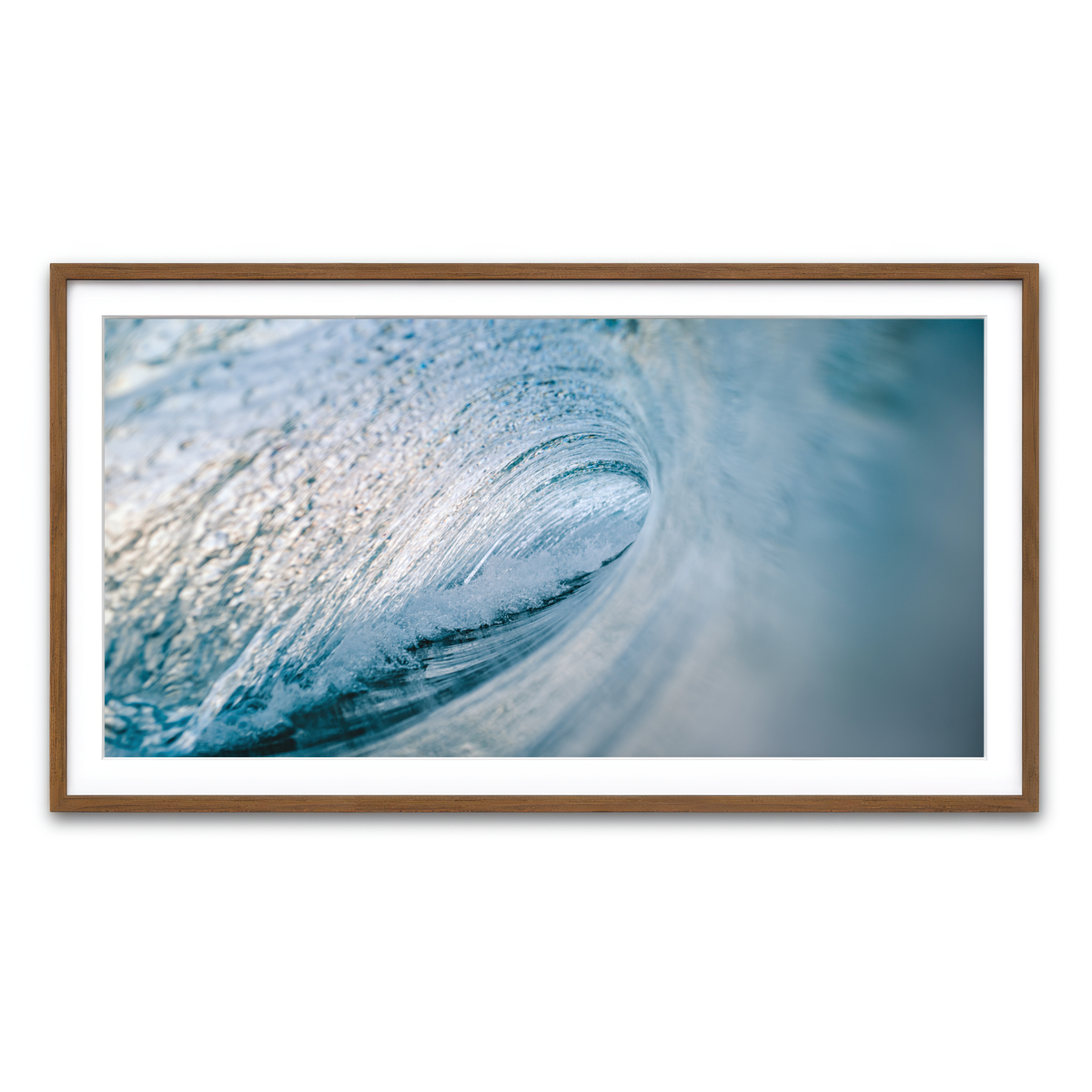 Framed Print 2x1 Walnut