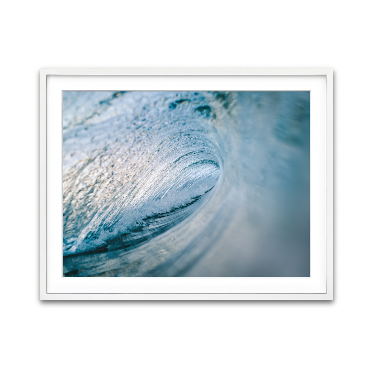 Framed Print 4x3 White