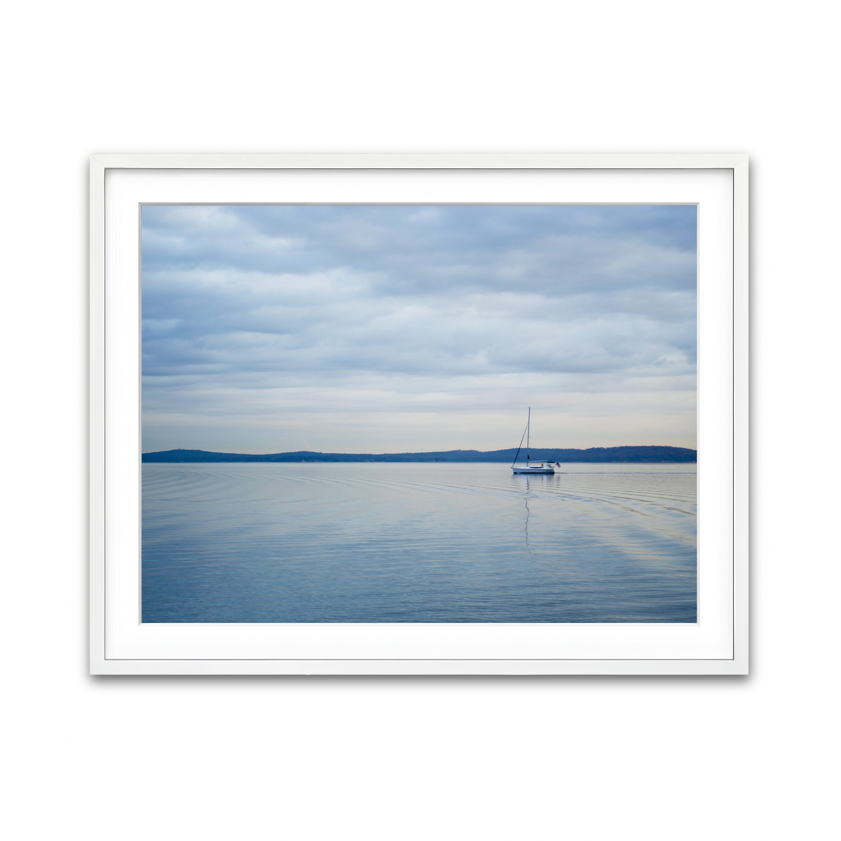Framed Print 4x3 White